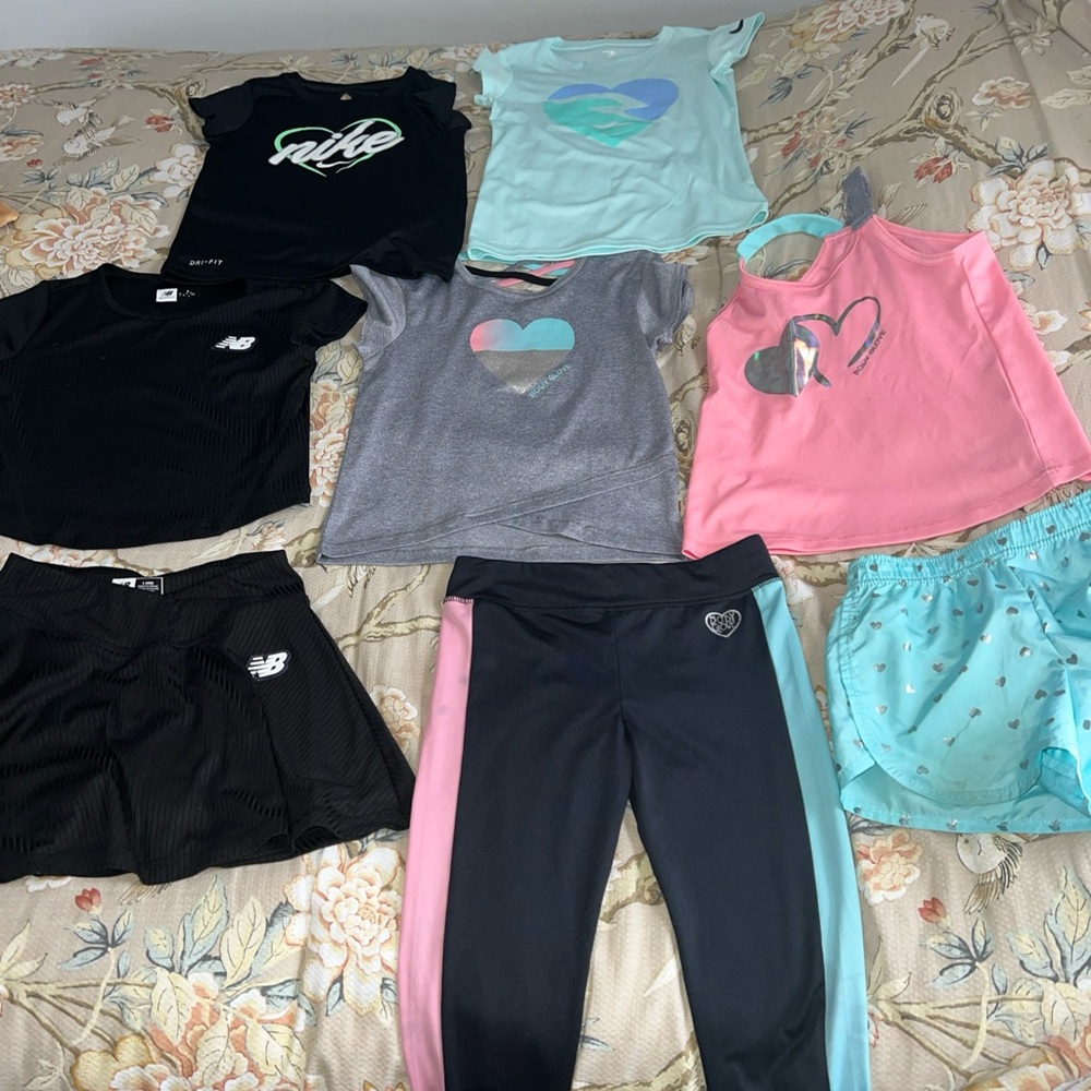 Body Glove Nike New Balance Kids Matching Set - Black, Gray, Pink, Blue
